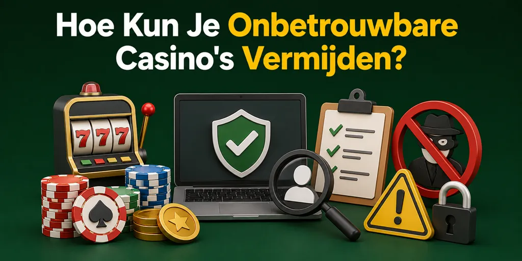 Hoe Kun Je Onbetrouwbare Casino's Vermijden?