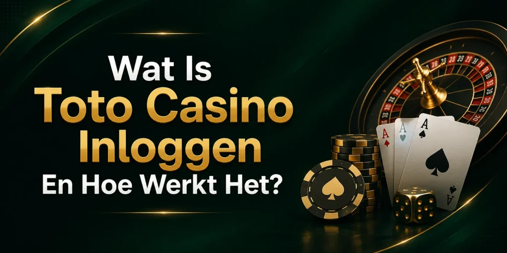 Wat Is Toto Casino Inloggen En Hoe Werkt Het?