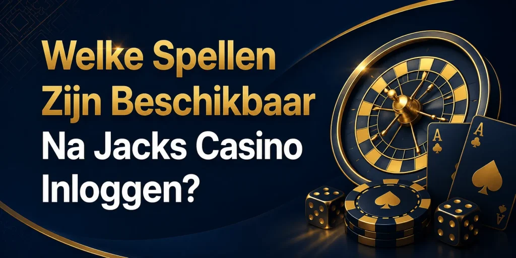 Welke Spellen Zijn Beschikbaar Na Jacks Casino Inloggen?
