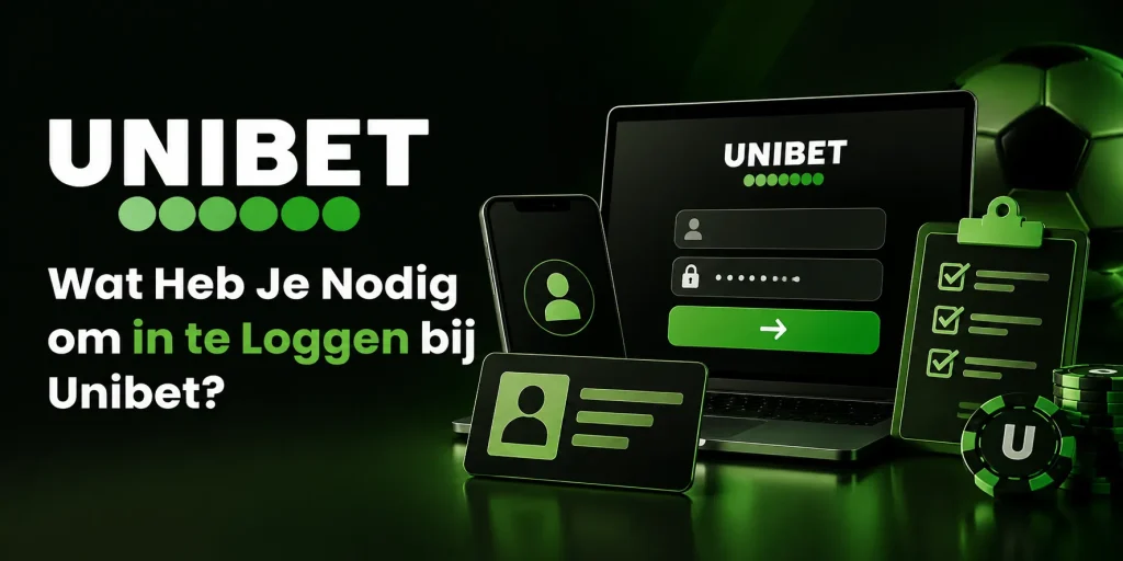 Wat Heb Je Nodig om in te Loggen bij Unibet?
